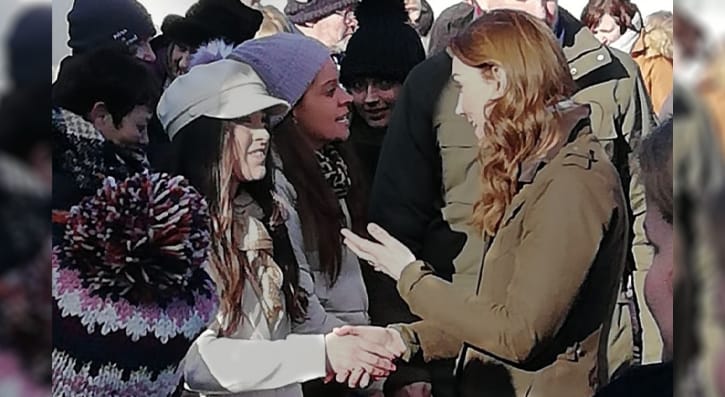 It’s not every day you get to meet a real princess but Wednesday 12 February was just such a day for South Eastern Regional College student Nadine Calar. 